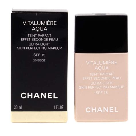 vitalumiere aqua chanel 20 beige|chanel vitalumiere tawny beige.